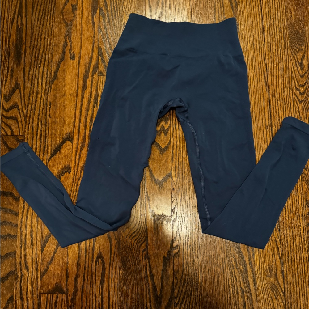 Navy Blue Alphalete Amplify Leggings